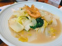 腐皮青菜-老头儿油爆虾·1987杭州烟火味(湖滨银泰in77D区店)