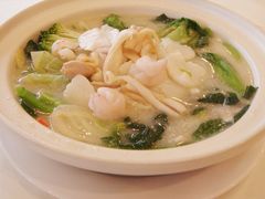 蝦球帶子蚌雜菜煲-好彩海鲜火锅饭店(银河百老汇店)