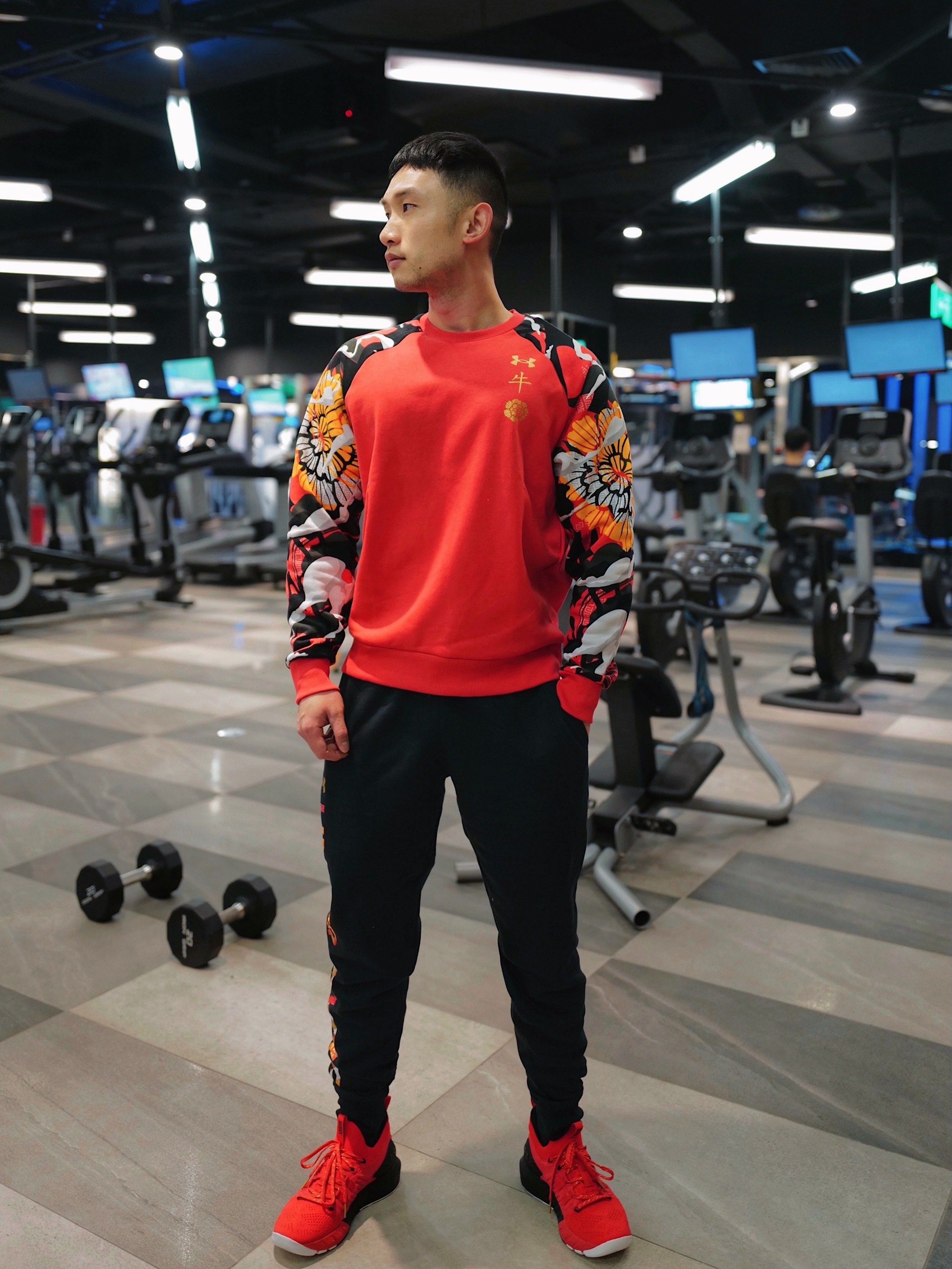 健身穿搭 | 红火牛年健身这样穿会更牛