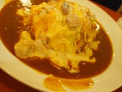 奶香鸡肉咖喱蛋包饭-COCO壱番屋(北京平安国际金融中心店)