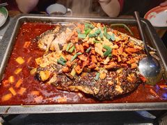 -探鱼·鲜青椒爽麻烤鱼(北京路天河城店)