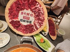 能量牛魔王拼盘-左庭右院鲜牛肉火锅(上海荟聚店)