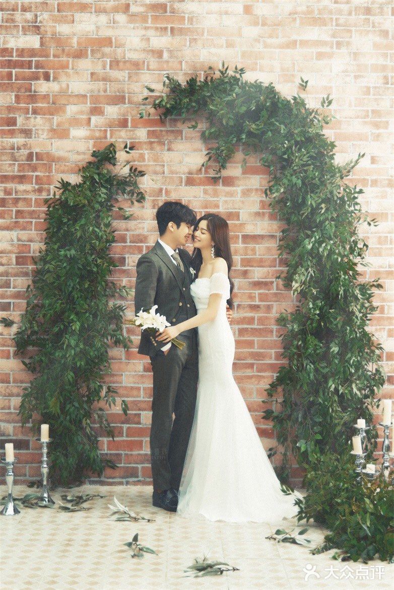 唯美浪漫室内婚照