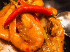 新山罗勒咖喱虾-上海苏宁宝丽嘉酒店·嘉府壹号中餐厅