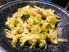 干锅有机花菜-鸡毛店·川菜(双楠店)