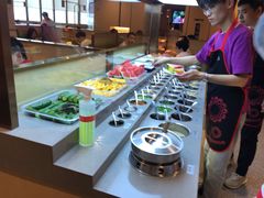 自助调料区-海底捞火锅(杭州萧山宝龙广场店)