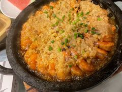 石板蒜蓉虾-小菜园新徽菜(苏州繁花中心店)
