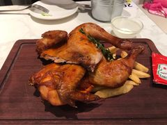 奥尔良烤鸡配薯条-卡朋西餐(乐峰广场店)