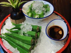冰镇秋葵-凤凰山斑鱼馆(恭城店)