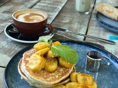 香蕉松饼-Smiling Buffalo Cafe