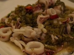 酸菜炒鱿鱼-温岭人家(红花北路店)