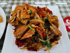 特色香辣蟹-烁佳海鲜大馅饺子