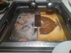 菌汤锅底-海底捞火锅(威高广场店)
