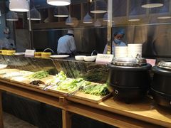 自助取餐区-茅庐川菜