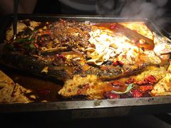 -探鱼·鲜青椒爽麻烤鱼(广州花都来又来店)