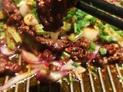 葱椒爆牛肉-绿茶餐厅(布吉万象汇店)