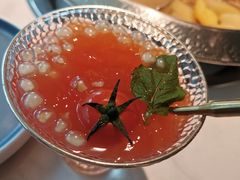 山楂冰粉-左庭右院鲜牛肉火锅(新梅广场店)