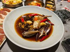 -草家酱蟹炭火烤肉店(珲春南路一店)