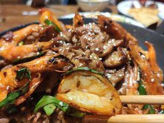 -东来菜馆•手抓海鲜家常菜•海鲜锅贴(鸽子窝店)