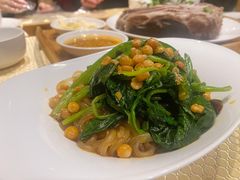 凉拌菠菜粉丝-巴扎美食·新疆菜·西域歌舞表演餐厅(新疆大厦店)