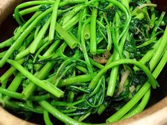 啫啫虾酱空心菜-熠盛粤味(永康路店)