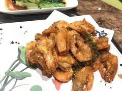 鲜花椒爆黄金虾-顺意·顺德家乡菜(国际人才大厦店)