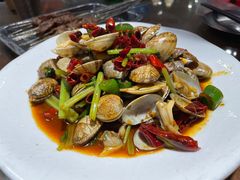 香辣花蛤-老兰家传统烧烤炒菜泡馍(小南门店)