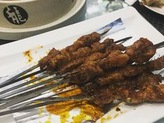 烤羊肉串-名羊天下陕北横山铁锅炖羊肉(博文路店)