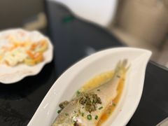 雪菜蒸小黄鱼-亢龙太子酒轩(东湖店)