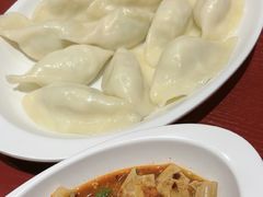 角瓜鸡蛋虾皮饺子-喜家德虾仁水饺(北京超极合生汇店)