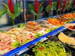 自助取餐区-千家粗粮王·火锅烧烤自助(庆阳店)