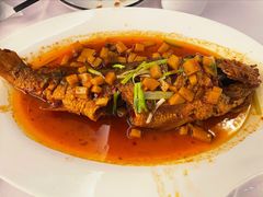 干烧大黄鱼-丰泽园饭店