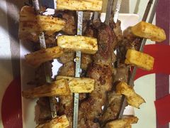 羊肉串-语言大学-清真食堂