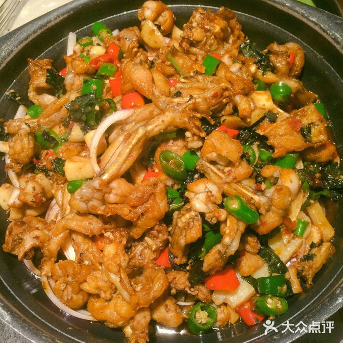 蛙小侠(旺城广场店)-青椒紫苏味牛蛙-菜-青椒紫苏味牛蛙图片-梧州美食