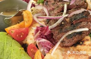 Charcoal-Grilled Steak Platter