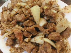 葱爆羊肉-来顺成饭庄