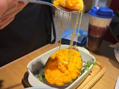 芝士奶油焗南瓜-蜜桃餐厅·伴山(绿宝广场店)