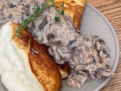 奶油蘑菇欧姆蛋-怪 kafe.