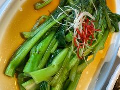 白灼菜心-渔民船说·北塘海鲜·天津菜·海肠捞饭(北塘古镇店)