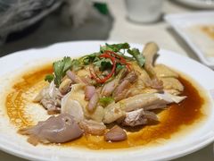 红葱头淋农家鸡-渔意如意·首创金鲷顺德鱼生