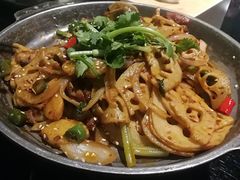 干锅蒜香小排骨-嘉禾·悦享餐厅(八方汇店)