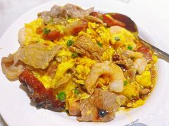 虾仁牛肉滑蛋饭-深仔记茶餐厅(亚士厘道店)