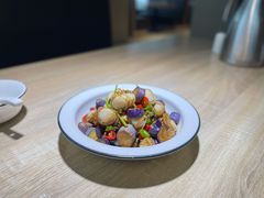 紫山茄拌扇贝-味莊·青岛菜(云霄路店)
