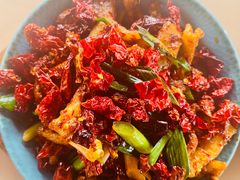 宫爆板筋-山石榴·贵州菜(丰盛里店)