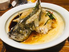 清蒸淡水鲈鱼-豫江南川湘料理(岗顶六店)
