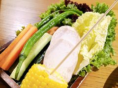 蔬菜拼盘-姜虎东白丁烤肉(恒隆广场店)