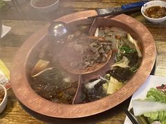 -清真·田园居家酸菜牛肉烤火锅(凤霞路店)