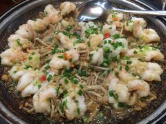 铁板蒜香虾球-文杏酒楼(一品天下店)