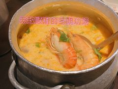 越式酸辣虾汤-大头虾越式风味餐厅(光明广场店)