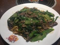 湿炒牛河-幸运牛汕头小黄牛牛肉火锅(梅林店)